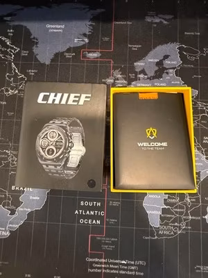 Official Reseller - AlphaGear Chief Smart Watch Dark Gray AMOLED Open Box