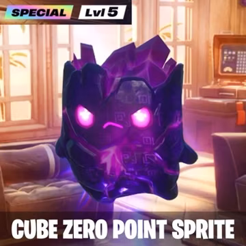 Fortnite Cube Zero Point Sprite MAX LEVEL