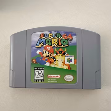 Super Mario 64 Games For Nintendo N64 US Version USA Shipping Collector's item