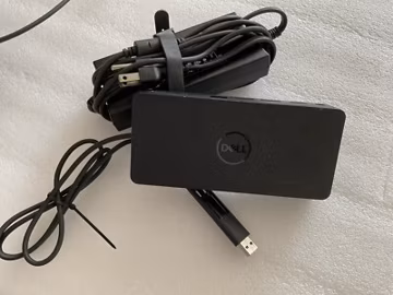 Dell D6000 Docking Station USB 3.0 USB-C 4K w/ 130W Dell Adapter