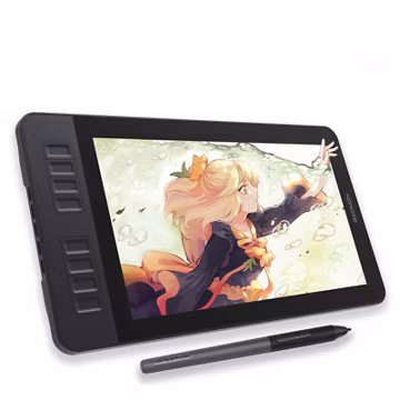 Digital Graphic Drawing Tablet with Screen Pen Display 8 Shortkey GAOMON PD1161