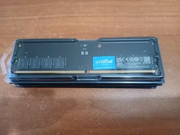 128GB (4x32GB) Crucial Micron DDR5-4800 RAM Memory UDIMM Desktop (CT32G48C40U5)