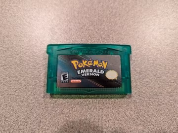 Pokémon Emerald GBA Cartridge - Nintendo Game Boy Advance (2004)