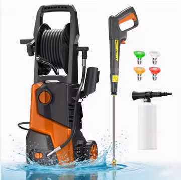 Electric Pressure Washer 5000 PSI 3.2 GPM Power Washer 4 Quick Connect Nozzles