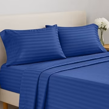 Deep Pocket Bed Sheets 4 Piece Set 1800 Series Hotel Luxury Microfiber Sheet Set