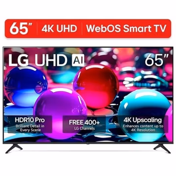 LG 65" 4K UHD AI Smart TV UA75 Series 65UA7500