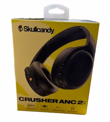 Skullcandy Crusher ANC XT 2 Over-Ear Headphones Black BRAND NEW