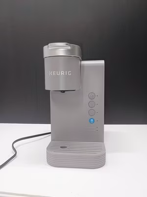 K-Mini Single Serve K-Cup Pod Coffee Maker, gray