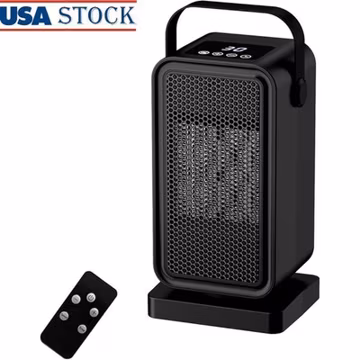 1200W Electric Space Heater W/ Dual Power Modes Fast Heating Quiet Operation New