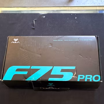 AULA F75 Pro RGB Wireless Mechanical Keyboard 75% Hot Swap USB-C White