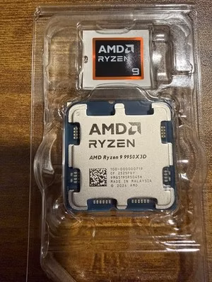 **BRAND NEW** AMD Ryzen 9 9950X3D 16-Core 32-Thread 5.7 GHz Max Boost