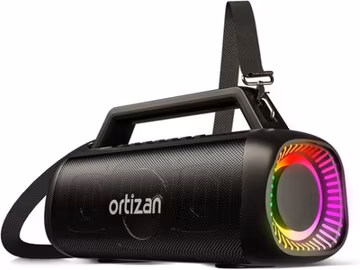 80W Speakers Bluetooth Wireless Loud with Bass, 24H Playtime, IPX7 Waterproof