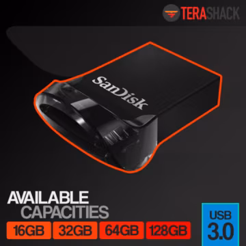 Sandisk Ultra Fit USB 3.0 3.1 Flash Drive 16GB 32GB 64GB 128GB 256G 512GB Memory