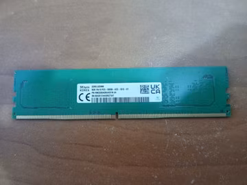 1x8GB SK hynix DDR5-5600 Desktop RAM PC UDIMM (HMCG66AGBUA081N)
