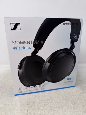 Sennheiser MOMENTUM 4 Wireless Bluetooth Over-Ear Headphones Black - New Sealed