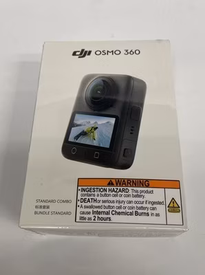 DJI Osmo 360 Action Camera Waterproof 120MP 360° 8K Video Standard NEW