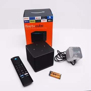 Amazon Fire TV Cube 3RD GEN Streaming Media Player w/ 4K Ultra HD Wi-Fi 6E Alexa