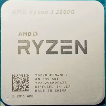 AMD CPU Ryzen 3 2200G 3.5GHz Socket AM4