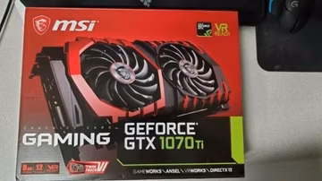 (FOR PARTS MSI GeForce GTX 1070 Ti 8GB GDDR5 Graphics Card —