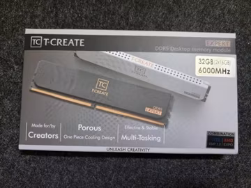 TeamGroup T-CREATE Classic 32GB (2x16GB) DDR5 6000MHz DIMM 288-Pin Non-ECC