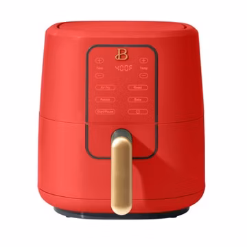 3 Quart Digital Air Fryer with TurboCrisp Technology, EverGood Ceramic