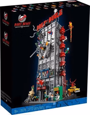 Daily Bugle 76178 Building Bricks Set 3789 Pieces Without Box