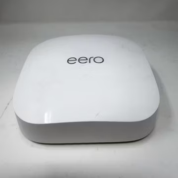 eero Pro 6E S010001 Tri-Band Mesh Wi-Fi Router - Adapter - Wall-Mount Bundle