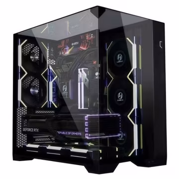 Lian Li O11 Vision Compact Gaming PC Desktop Chassis Brand White and Black Lot