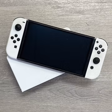 Nintendo Switch OLED Model 64GB Handheld Console w/ White Joy-Con (PAP008492)