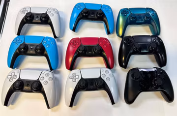 Lot of 9 ps5-8-Sony PlayStation 5 Controllers For Parts/Repair