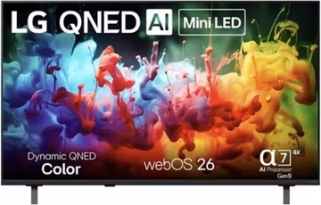 LG QNED75B 55" 4K Ultra HD Mini LED HDR10 Smart TV with webOS 26 (2026)