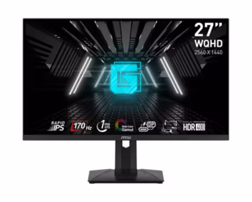 MSI G274QPF 27" Gaming Monitor 2560x1440 2K 170Hz USB-C Certified Refurbished