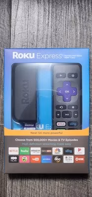 Roku Express 2017 1080p HD Streaming Player NEW Factory Sealed HDMI