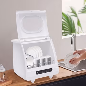 Portable Countertop Dishwasher, Compact Dishwasher, Mini Countertop Dishwasher