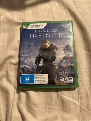 4ea Halo Infinite Microsoft Xbox Series X New Factory Sealed Cellophane Damaged