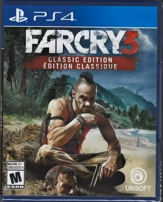 Far Cry 3 Classic Edition PS4 (Brand New Factory Sealed US Version) No Operating