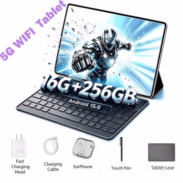 10 inch Android 15 Tablet 5G Tablet 16GB+256GB 8800mAh Octa-Core WiFi Bluetooth