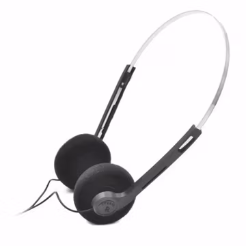 Retro Over-Ear Headphone Vintage Underwire Headphone for Walkman*