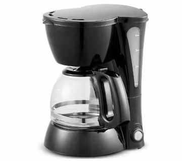 4-Cup Compact Brew & Drip Coffee Maker with Warming Plate