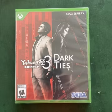 Yakuza Kiwami 3 & Dark Ties for Xbox Series X Excellent Condition