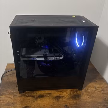 Alienware Gaming Desktop Tower PC + monitor, keyboard and headphones