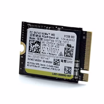 M.2 NVMe SSD 2230 Single Notch 128GB 256GB 512GB | Very Good health