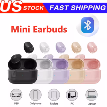 2025 NEW Mini Earbuds Invisible Sleep Headphone Bluetooth 5.2 Earphones Wireless