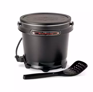 Presto #05411 GranPappy Electric Deep Fryer. 6-cup capacity, 1500W.