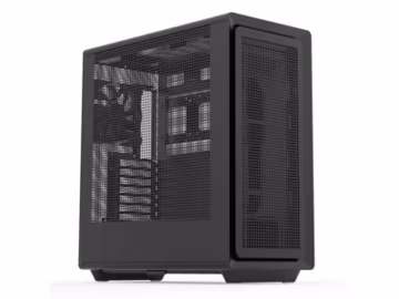 Rosewill Helium Air Black Mid Tower Computer Gaming Case, Mesh Panel, E-ATX, Too