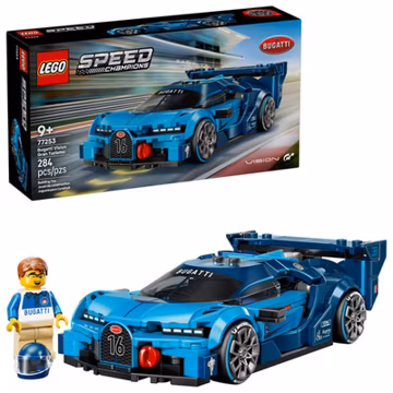 LEGO Speed Champions 77253 Bugatti Vision Gran Turismo Sports Racing Car Set