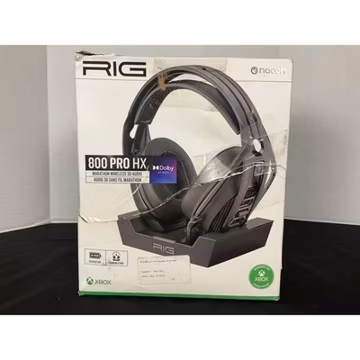 RIG 800 Pro HX Wireless Gaming Headset Base Station Xbox Series X|S PC Open Box
