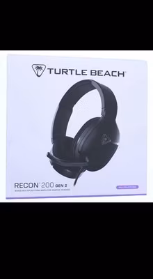 Turtle Beach Recon 200 Gen 2 Gaming Headset PlayStation, Xbox, PC, 3.5mm