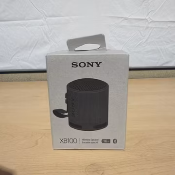 Sony SRS-XB100 Wireless Bluetooth Portable Compact Travel Speaker BLACK, NEW