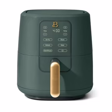 Beautiful 3 Qt Air Fryer with TurboCrisp Technology, EverGood Non-Toxic Ceramic